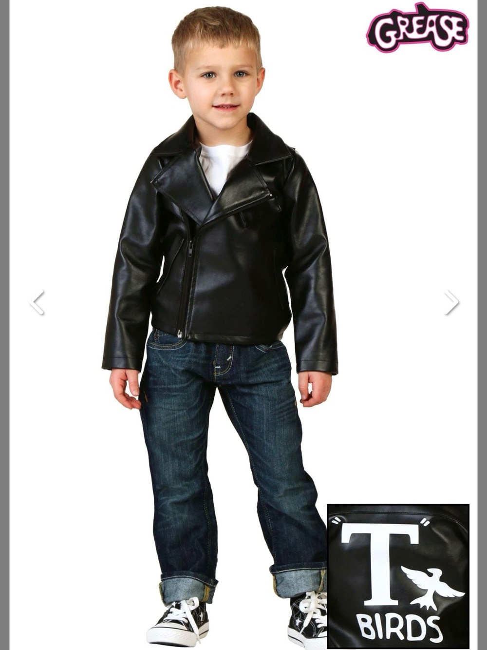 Rubie's Grease T-Bird Kids Costume Jacket